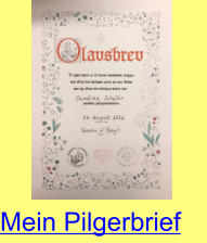 Mein Pilgerbrief